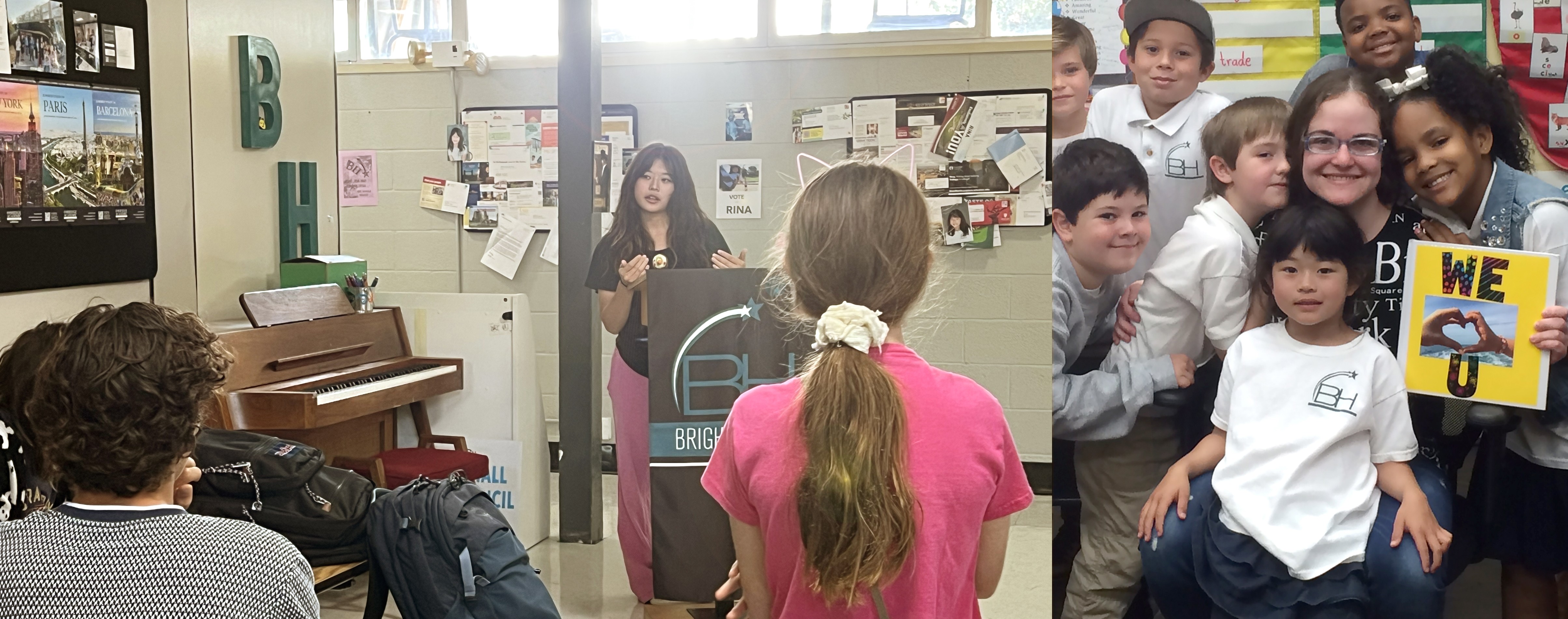 From Pint-Sized to Presidential:  Brighton Hall Salutes New President!